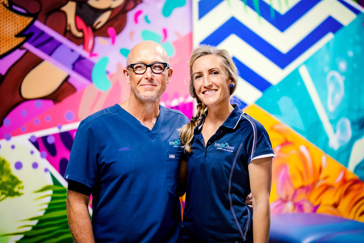 Jason and Sophie the business owners