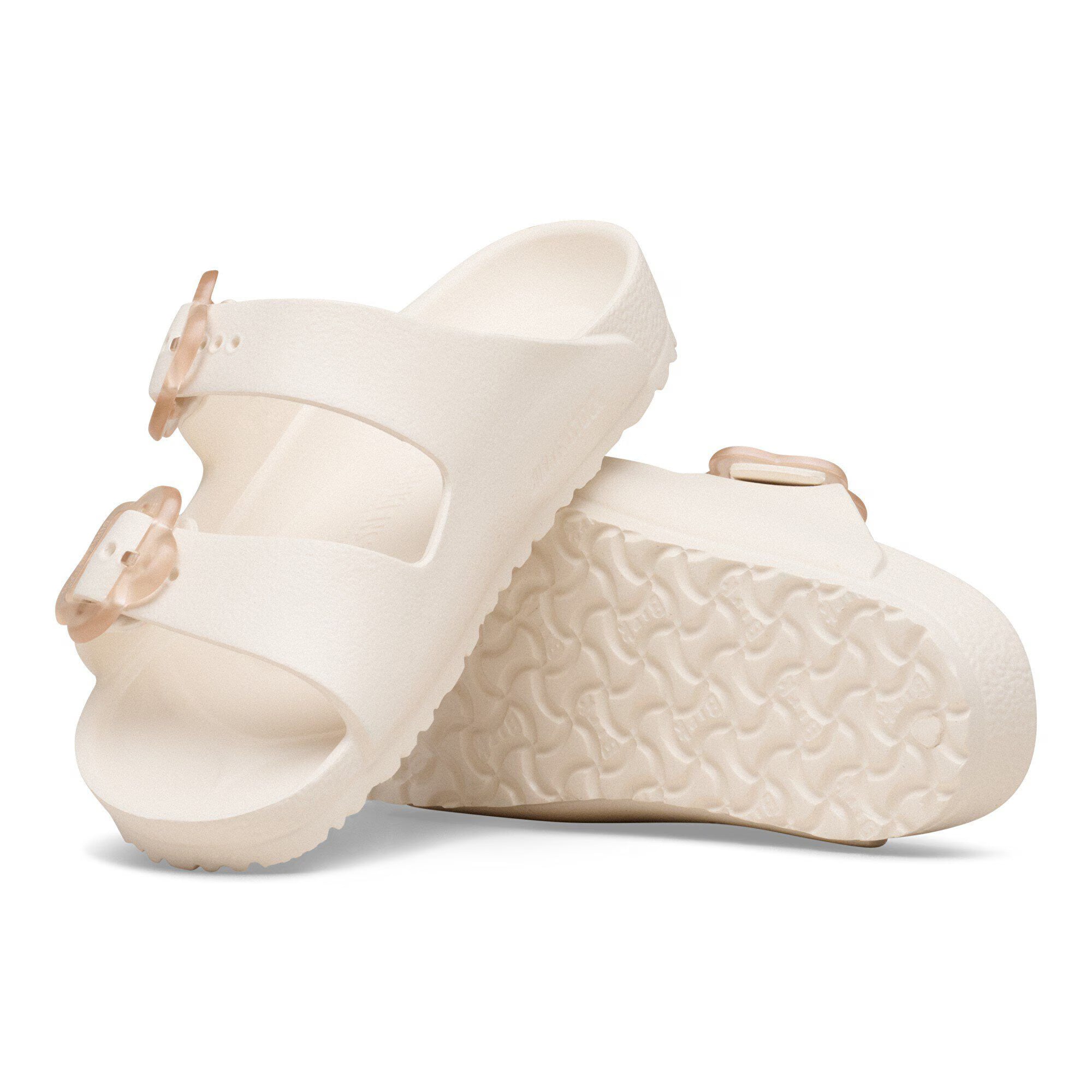 Arizona Kids Flower Buckle EVA Eggshell (Narrow)