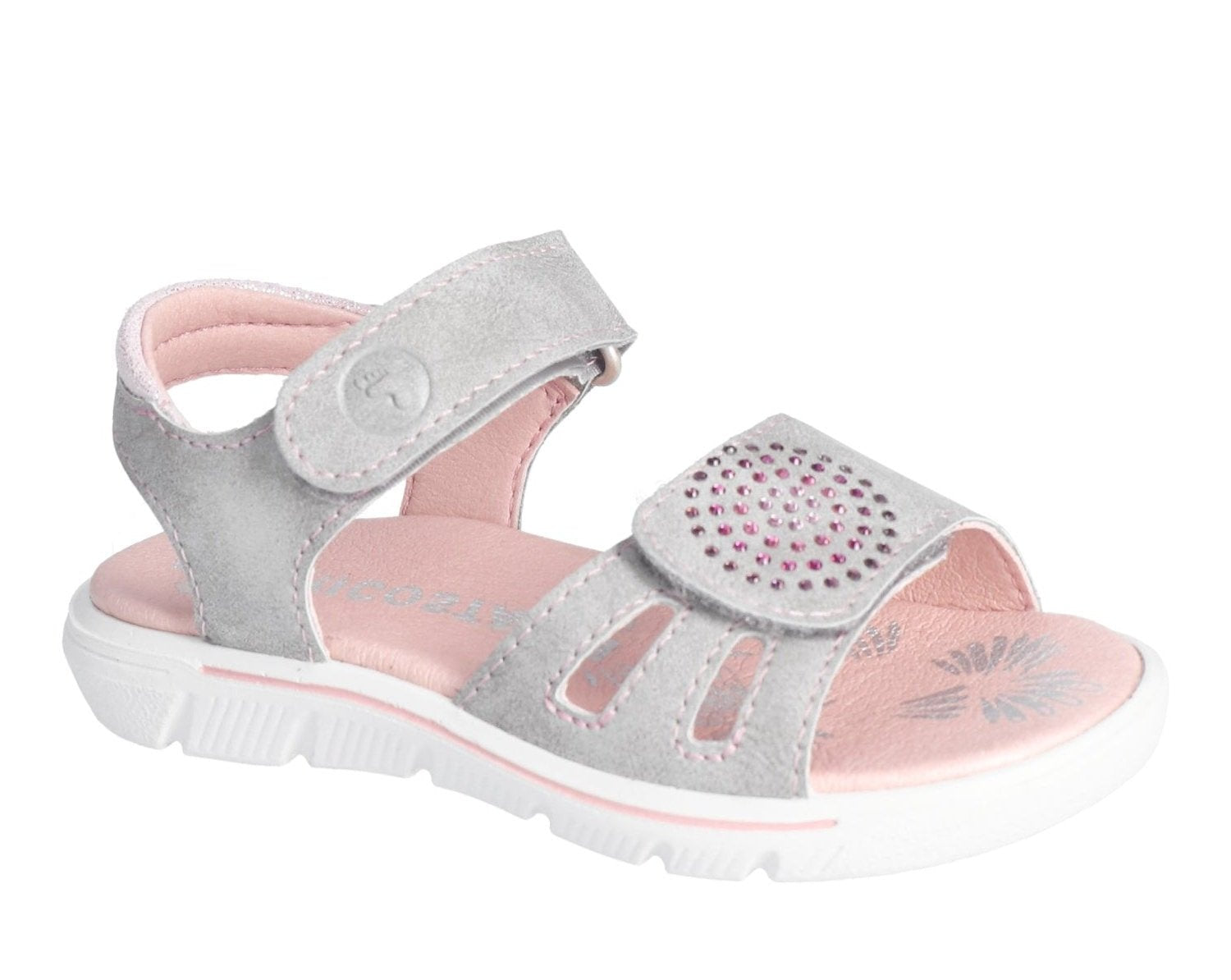 Sandali flat da Ragazza bianchi con dettagli fragole e fibbie Settenote Sandali flat da Ragazza bianchi con dettagli fragole e fibbie Settenote