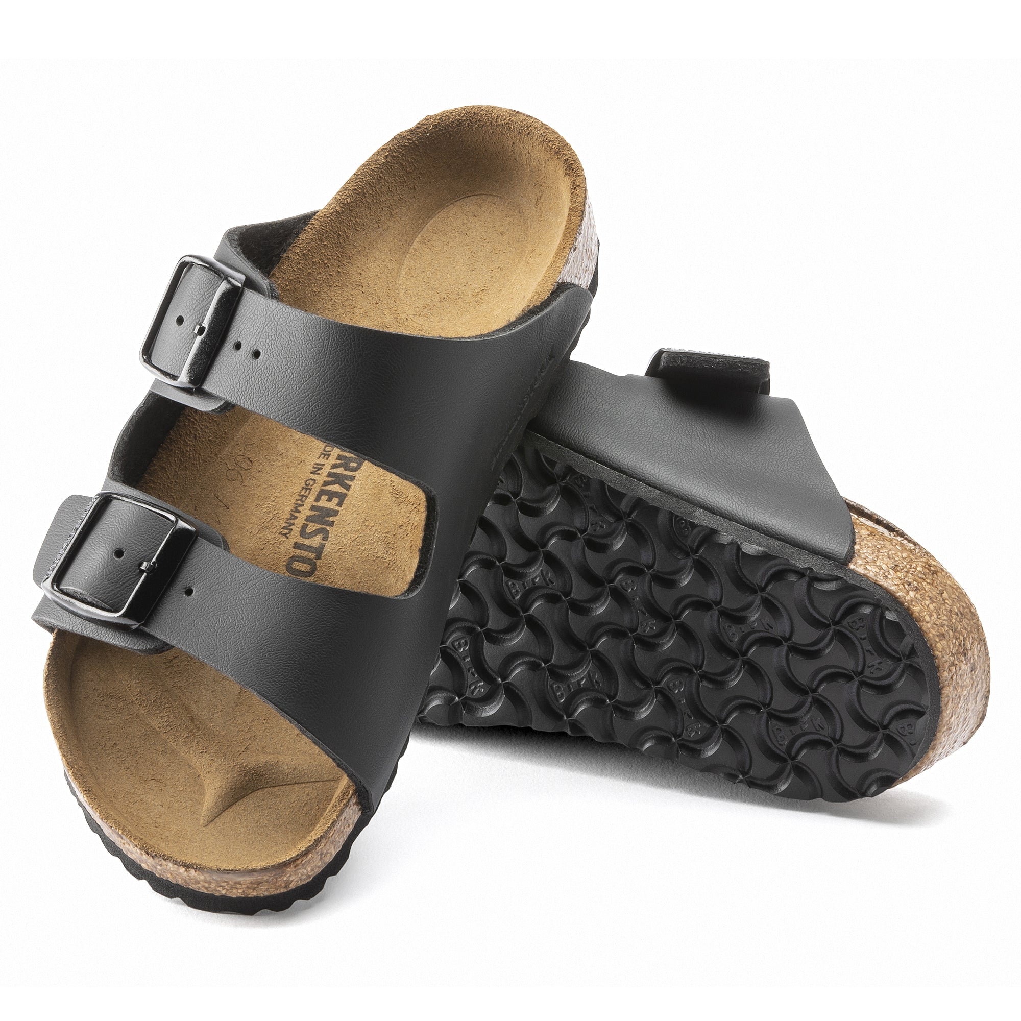 Arizona Kids Black Birko Flor (Regular)