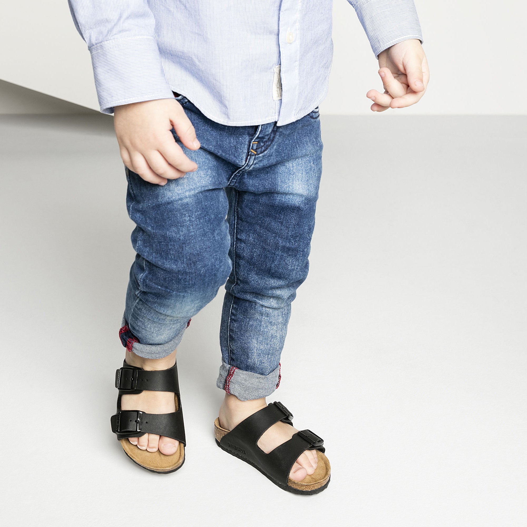 Arizona Kids Black Birko Flor (Regular)