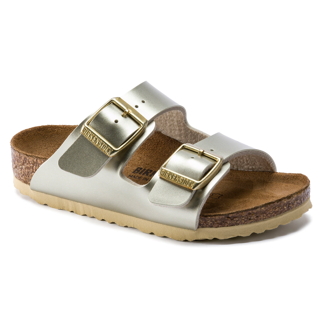 Arizona Kids Metallic Gold Birko-Flor (Narrow)