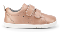 Bottes Enfant Bobux Grass Court High - Cuir, Double Bande Auto-adhésive - Pour Marcheurs Confiants - 10