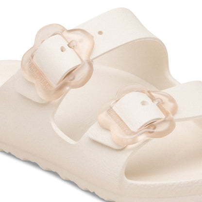 Arizona Kids Flower Buckle EVA Eggshell (Narrow)