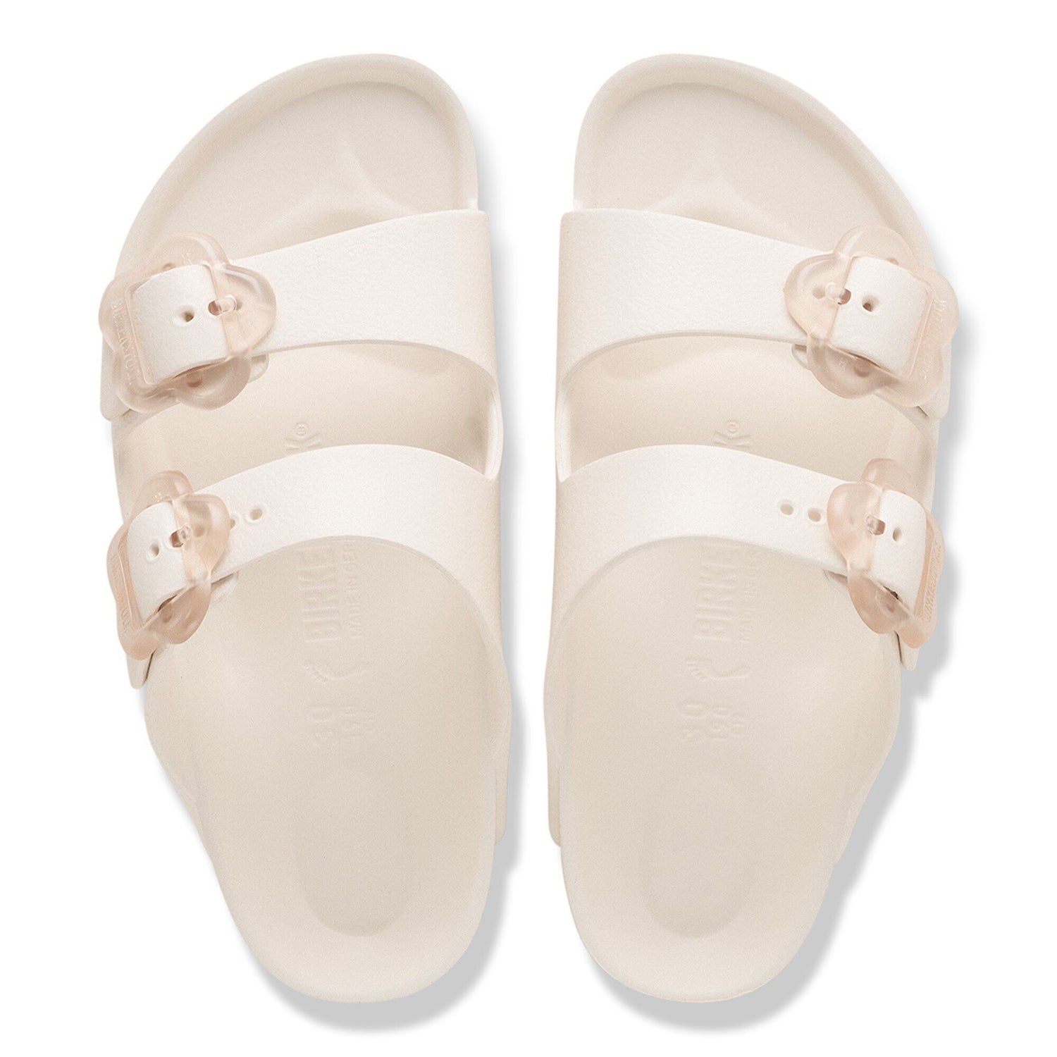 Arizona Kids Flower Buckle EVA Eggshell (Narrow)