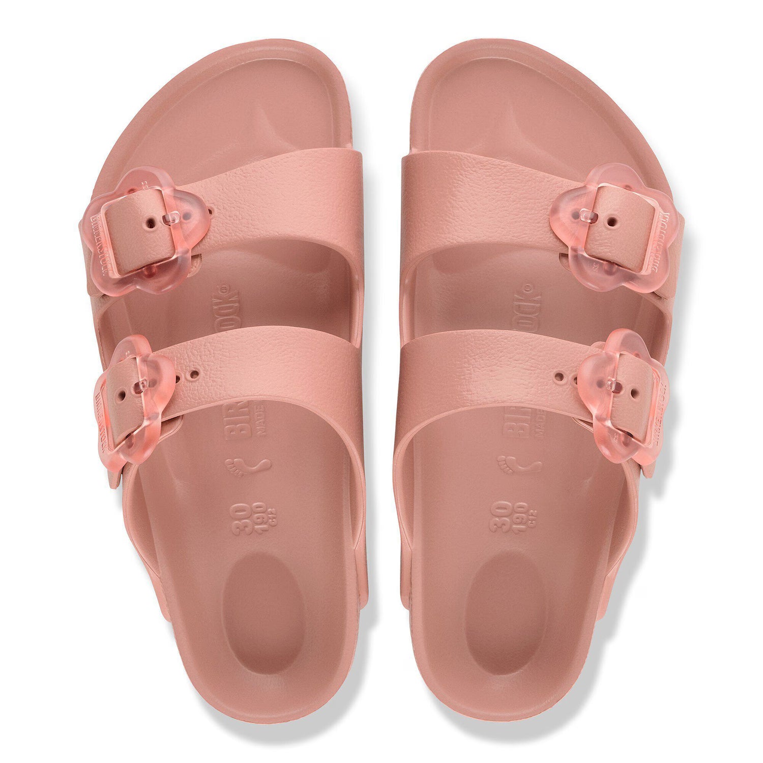 Arizona Kids Flower Buckle EVA Pink Clay (Narrow)