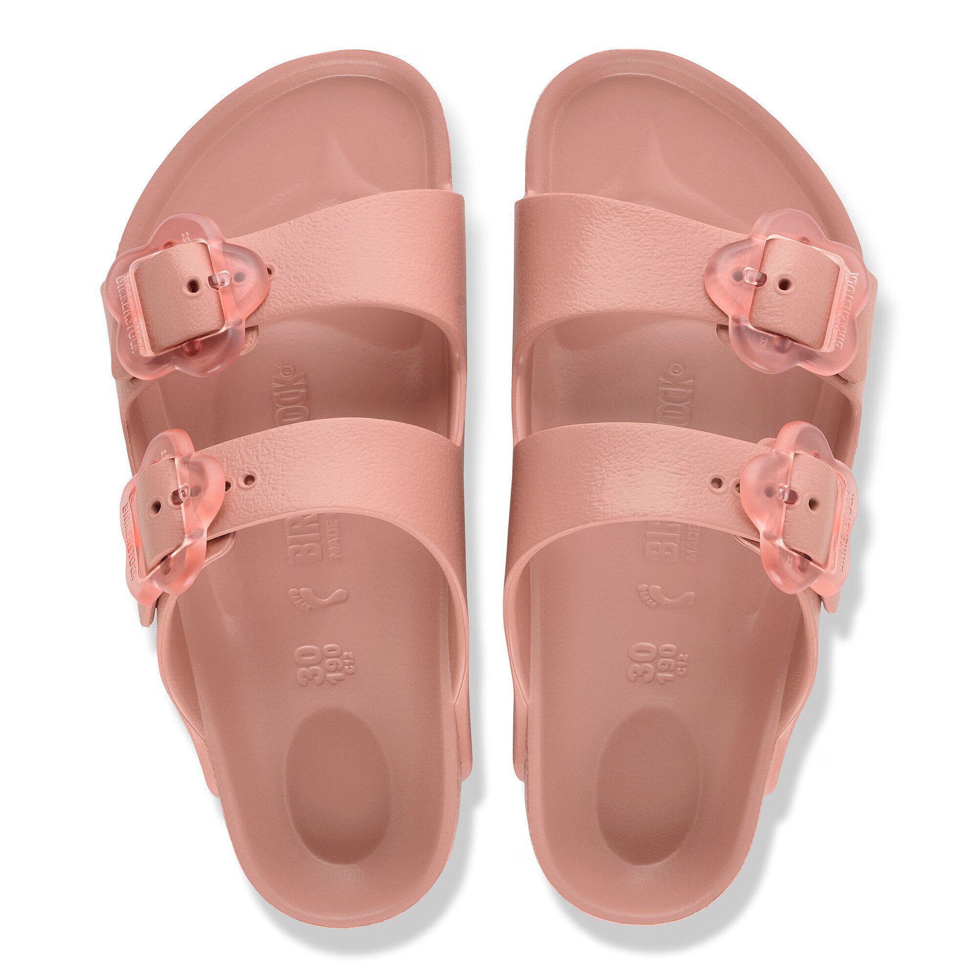 Arizona Kids Flower Buckle EVA Pink Clay (Narrow)