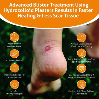 BlisterPod Hydrocolloid Blister Plaster Bandages