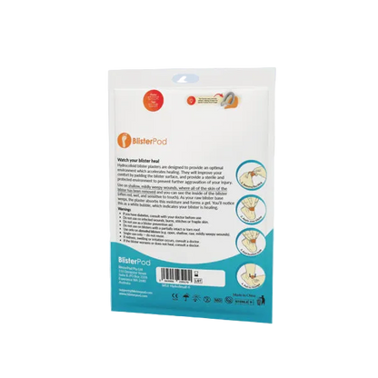 BlisterPod Hydrocolloid Blister Plaster Bandages