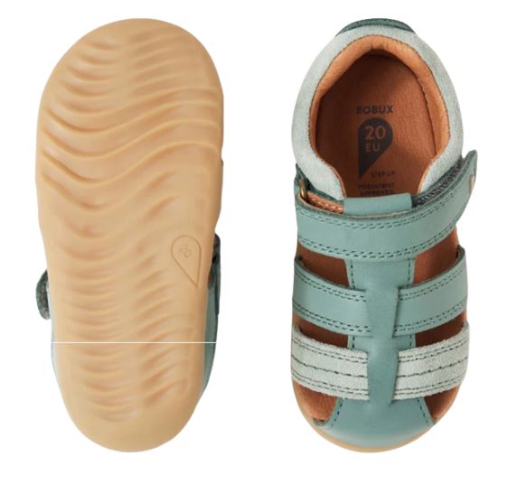 Step Up Roam Closed Sandal (Iceberg Green)