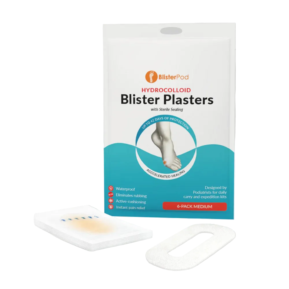 BlisterPod Hydrocolloid Blister Plaster Bandages