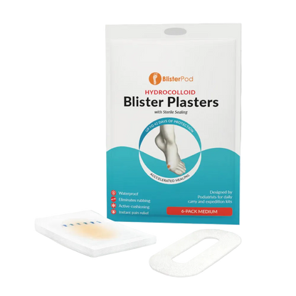BlisterPod Hydrocolloid Blister Plaster Bandages