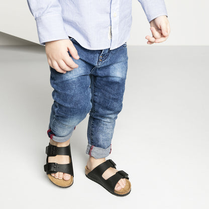 Arizona Kids Black Birko Flor (Regular)