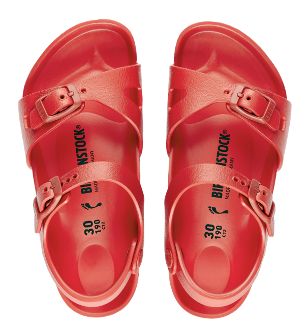 Birkenstock Rio EVA Active Red Narrow Little Big Feet